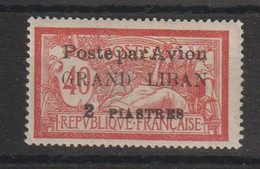 Grand Liban 1924 PA 1c (2 éloigné Du P) , 1 Val * Charnière MH - Poste Aérienne