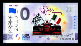 0 Euro Souvenir  GP Italy Monza SECQ	2020-1 Color - Autres & Non Classés