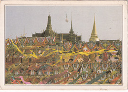 A20023 - BANGKOK LE WAT PHRA KEO WAT PHRA KAEW TEMPLE OF THE EMERALD BUDDHA THAILAND PHOTO PATRICK DE WILDE HOA QUI - Budismo