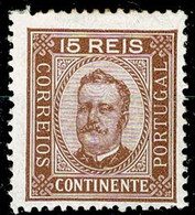 Portugal, 1892/3, # 74 Dent. 12 1/2, MH - Ongebruikt