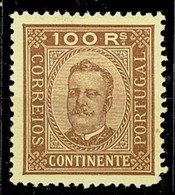 Portugal, 1892/3, # 73a Dent. 12 1/2, Canto Curto, MH - Unused Stamps