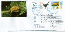 Lettre Du Kazakhstan 2022 (timbre Sauterelle Sabre) ., Adressée à Andorra - Sonstige