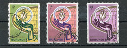 BURUNDI   N°  104 A 106  PA (Y&T)  (Oblitéré)  (Poste Aérienne) - Luftpost