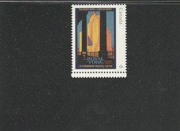 Canada - 2022 - Vintage Travel Poster Stamp - Architecture - MNH (**) - Neufs