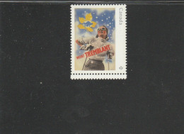 Canada - 2022 - Vintage Travel Poster Stamp - Skiing - MNH (**) - Ungebraucht