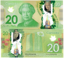 Canada 20 Dollars 2012 UNC "Wilkins/Poloz" - Kanada