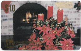 Canada - CardCaller - Merry Christmas, Exp.31.12.1995, Remote Mem. 10$, Used - Canada