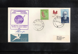 South Africa 1974 Space / Raumfahrt Johannesburg STDN Tracking Station  - Netherlands Satellite ANS-A  Interesting Cover - Afrika