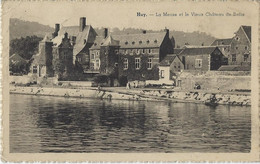 Huy.   -   La Meuse Et Le Vieux Château De  Batta   -    1944    Naart   Sclessin - Huy
