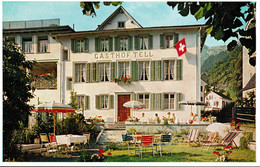 Ansichtskarte: Hotel Tell - Mühlehorn Am Walensee - Hotels & Restaurants