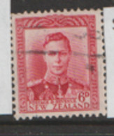 New Zealand   1947  SG  680  6d  Fine Used - Used Stamps
