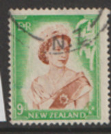 New Zealand   1953  SG  731  9d  Fine Used - Used Stamps