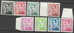 Belgie  .   OBP   .   S. 57/63 (2 Scans)     .    **   .    Postfris   .  /  .   Neuf Avec Gomme Et SANS Charnière - Sonstige & Ohne Zuordnung