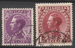 Belgie  .   OBP   .    391 + 393     .    O   .    Gestempeld  .  /  .  Oblitéré - Oblitérés