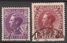 Belgie  .   OBP   .    391 + 393     .    O   .    Gestempeld  .  /  .  Oblitéré - Used Stamps