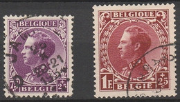 Belgie  .   OBP   .    391 + 393     .    O   .    Gestempeld  .  /  .  Oblitéré - Used Stamps