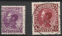 Belgie  .   OBP   .    391 + 393     .    O   .    Gestempeld  .  /  .  Oblitéré - Used Stamps