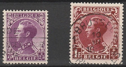 Belgie  .   OBP   .    391 + 393     .    O   .    Gestempeld  .  /  .  Oblitéré - Used Stamps