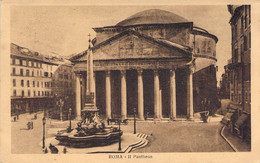 CPA ITALIA - ROMA - Pantheon - Panteón