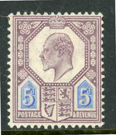 -GB-1902-11- "King Edward VII" MH (*) - Ongebruikt