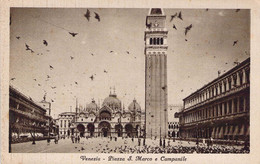 CPA ITALIA - Venezia - Piazza S Marco E Campanile - Venezia (Venice)