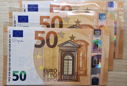 EuronotesK FREE SHIPPING 50 Euro 2017 UNC < UA >< U037 > France - Lagarde - 50 Euro