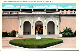 Florida Sarasota Ringling Art Museum Entrance - Sarasota
