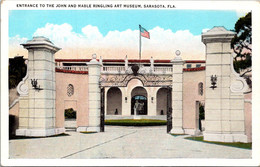 Florida Sarasota Ringling Art Museum Entrance - Sarasota