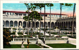 Florida Sarasota Ringling Art Museum Main Court 1941 - Sarasota