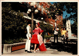 Florida Tampa Ybor City Latin Quarter Locals In Traditional Costume - Tampa