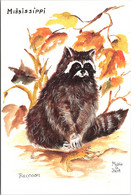Mississippi Raccoon Art Work By Mable Hust - Andere & Zonder Classificatie