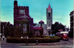 New Hampshire Nashua Public Library 1st Congregational Church And Tavern - Nashua