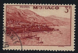 ● MONACO 1939 /41  Varietè = Lettres Blanches  N. 180 Usato  Cat. ? € ️ Lotto N. 302 ️ - Variétés