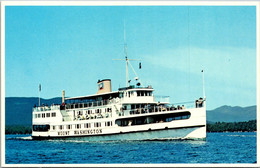 New Hampshire Lake Winnepesaukee MV Mount Washington - White Mountains