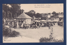 CPA [95] Val D'Oise > L'Isle Adam Circulé Kiosque à Musique - L'Isle Adam