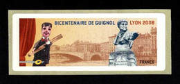 France 2008 - Guignol - 1999-2009 Viñetas De Franqueo Illustradas