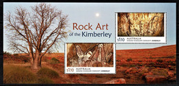 Australia 2022 Rock Art Of The Kimberley Minisheet MNH - Neufs