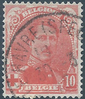 Belgium - Belgique,Belgio,1914 Red Cross Charity 10C ,Obliterated - 1914-1915 Croix-Rouge