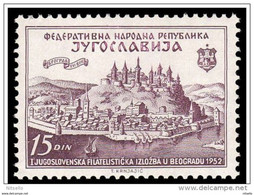 LOTE 1614  ///  ( C160) YUGOSLAVIA 1952  YVERT Nº: 617 **MNH CATALOG/COTE: 15€ - Nuovi