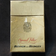 Caja Cigarrillos Benson & Hedges Special Filter – Origen: Inglaterra - Contenitori Di Tabacco (vuoti)