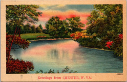 West Virginia Greetings From Chester - Other & Unclassified