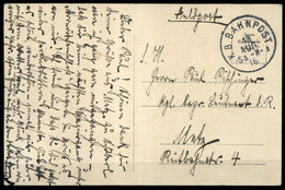 1916, Altdeutschland Bayern, Brief - Feldpost (postage Free)