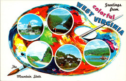 West Virginia Greetings From The Mountain State - Andere & Zonder Classificatie