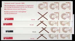 1991, Niederlande, MH 44 (4), ** - Sonstige & Ohne Zuordnung