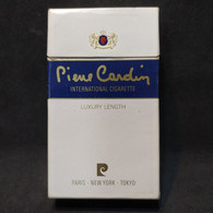 Caja Cigarrillos Pierre Cardin Luxury Length – Origen: Francia - Contenitori Di Tabacco (vuoti)
