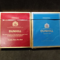 Lote 2 Cajas Distintas De Cigarrillos Dunhill – Origen: Inglaterra - Contenitori Di Tabacco (vuoti)