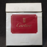 Caja Cigarrillos Cartier Luxury Mild – Origen: Francia - Contenitori Di Tabacco (vuoti)