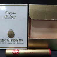 Caja 5 Cigarros Henri Wintermans – Origen: Holanda – Importados En Argentina – Con Un Tubo Vacìo - Contenitori Di Tabacco (vuoti)