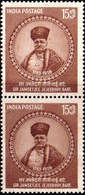 INDIA-1958SIR JAMSETJEE JEJEEBHOY BART- PAIR- MNH- SCARCE-B9-2030 - Ungebraucht