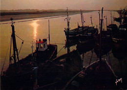 62 - Etaples - Le Port Au Crépuscule - Etaples